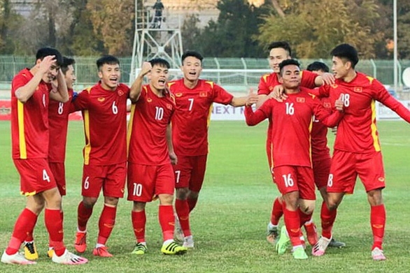 U23 Việt Nam thắng 1-0 trước U23 Myanmar chính thức giành tấm vé vào Vòng chung kết U23 châu Á 2022. (Nguồn ảnh: qdnd.vn)